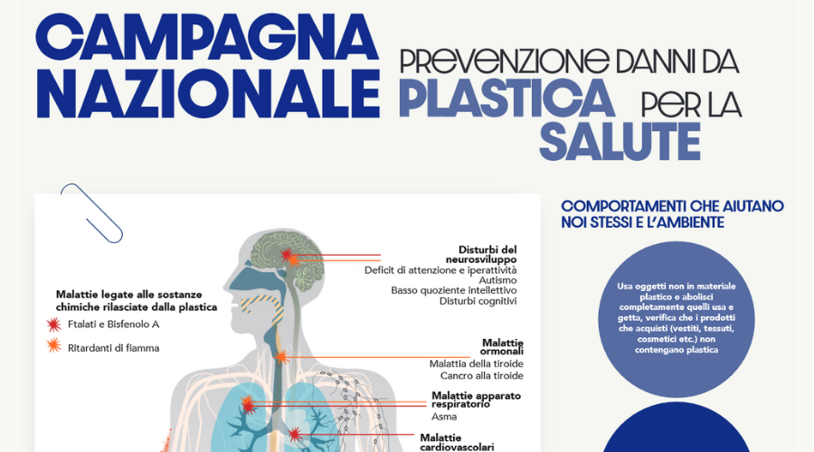 Clicca per accedere all'articolo "Salute senza Plastica"  Campagna nazionale di prevenzione