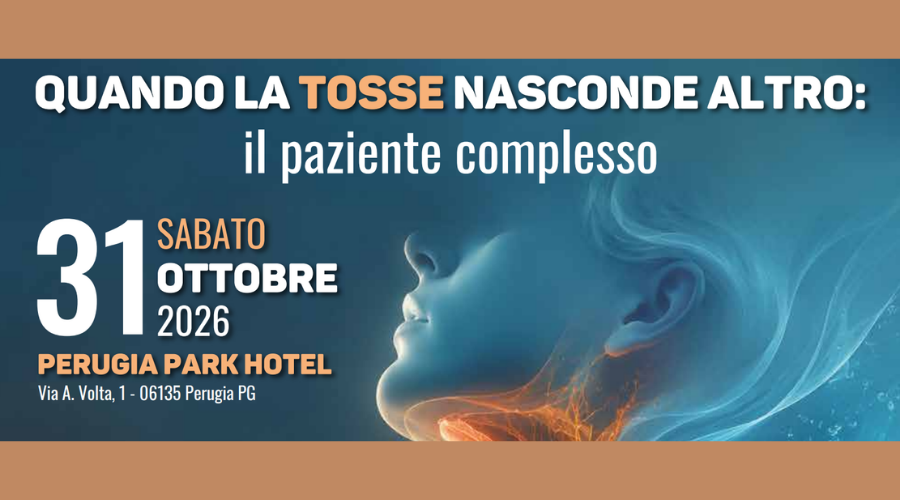 Clicca per accedere all'articolo Perugia 31/10/2026 - Evento ECM "QUANDO LA TOSSE NASCONDE ALTRO: il paziente complesso"