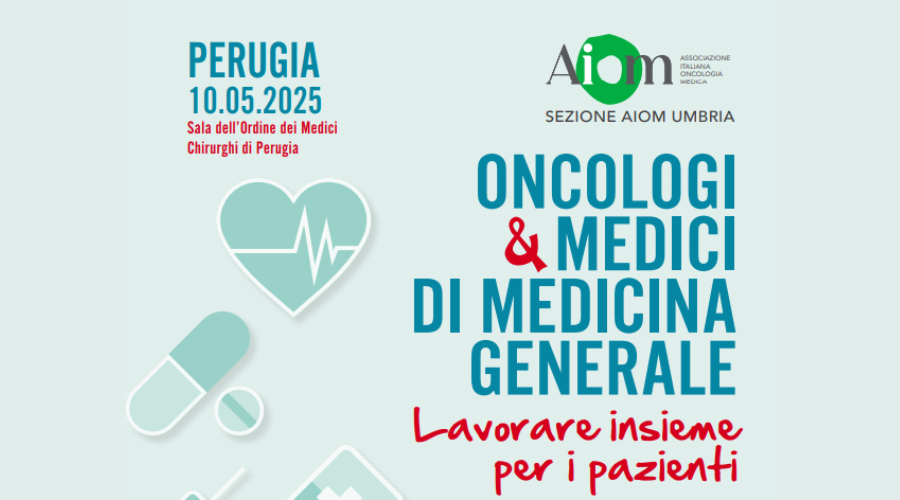 Clicca per accedere all'articolo Perugia 10/05/2025 - Convegno ECM "Oncologi & Medici di Medicina Generale"
