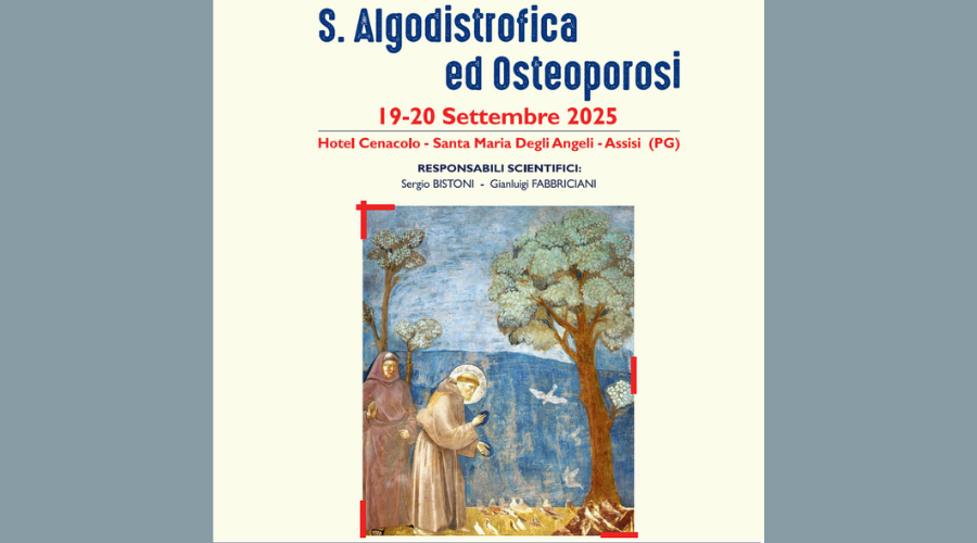 Clicca per accedere all'articolo Santa Maria degli Angeli 19-20 settembre 2025 - Evento ECM "S.Algodistrofica ed Osteoporosi"
