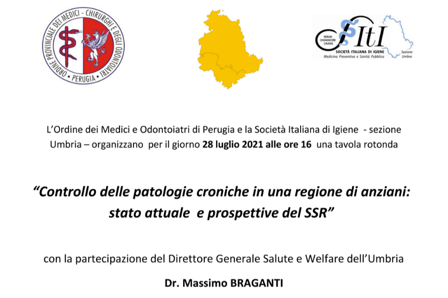 Clicca per accedere all'articolo 28/07/2021 - Tavola Rotonda: “Controllo delle patologie croniche in una regione di anziani: stato attuale e prospettive del SSR”